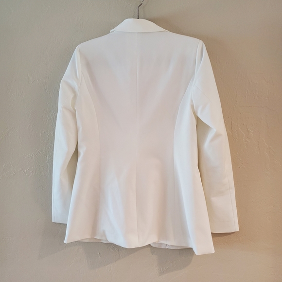White Women's blazer Size M - Picture 5 of 5